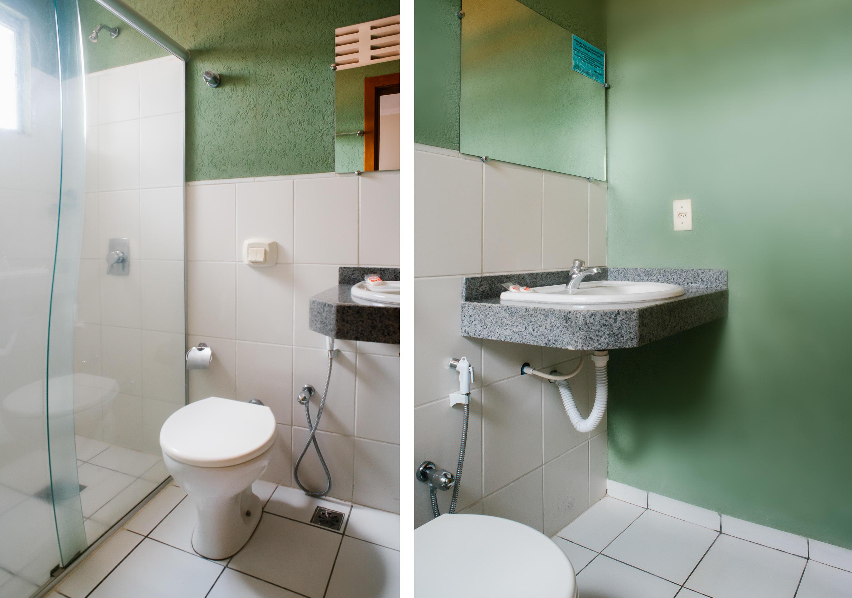 Oyo Cerrado Hotel, Campo Grande Campo Grande  Exterior photo Bathroom in a hotel in Brazil